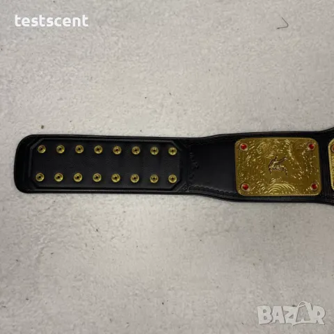 $429 Official WWE World Heavyweight Championship Replica Belt (2007 Big Gold Edition), снимка 5 - Колекции - 48651434