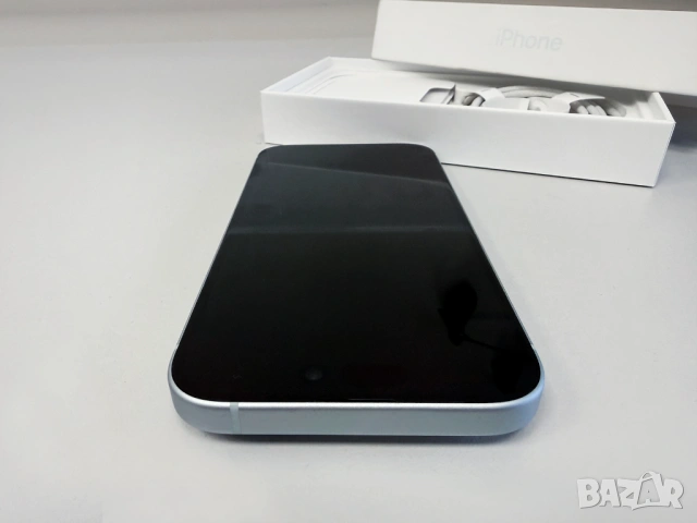 iphone 15 sky blue много запазен, снимка 3 - Apple iPhone - 52054643