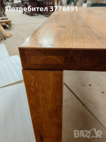 Масивна дъбова маса., снимка 4 - Маси - 53941998