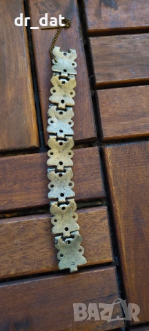 Стара ювелирна гривна, снимка 3 - Гривни - 40075032