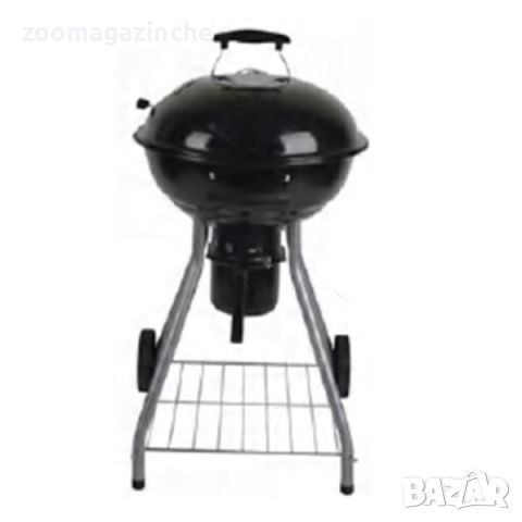 Барбекю на дървени въглища Ziel Grill 22018D с капак, 46 см, снимка 1 - Барбекюта - 45419475