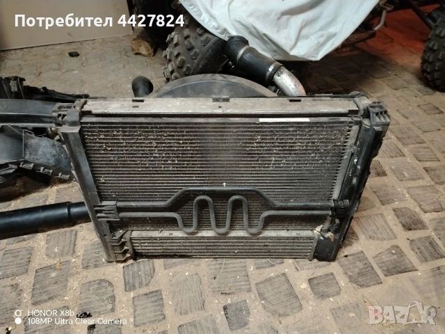 Оборудвани 4 врати Радиатор с Интеркулер с водни и въздушните маркучи и перка за охлаждане за 320д 1, снимка 3 - Части - 52410321