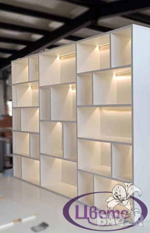 Секция-библиотека ‼️ТОП цена 🤩, снимка 3 - Секции и витрини - 54040801