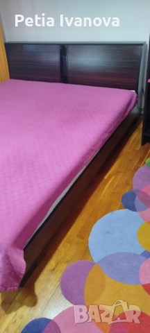 СПАЛНЯ С МАТРАК, снимка 2 - Спални и легла - 52972633