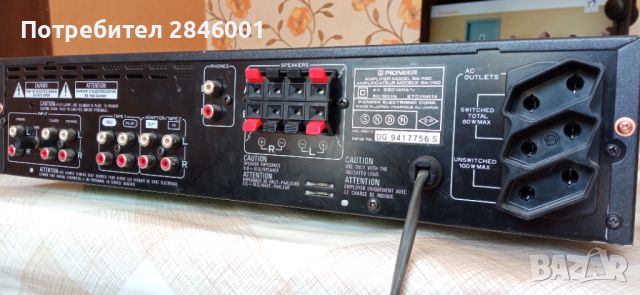 PIONEER SA-740, снимка 3 - Ресийвъри, усилватели, смесителни пултове - 46713723