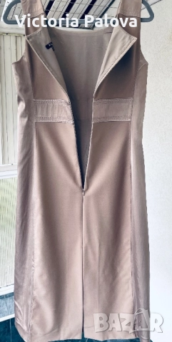 Елегантна скъпа  midi  рокля BGN FIRST Франция, снимка 10 - Рокли - 52044824