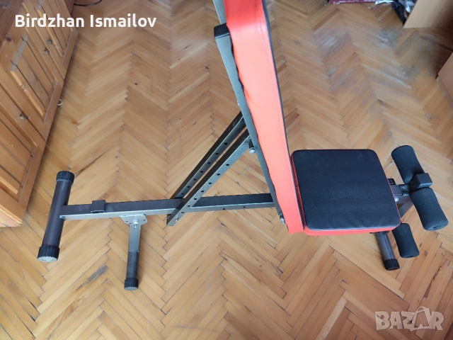 Регулируема фитнес лежанка BodyFlex – Като НОВА!, снимка 7 - Фитнес уреди - 54137464