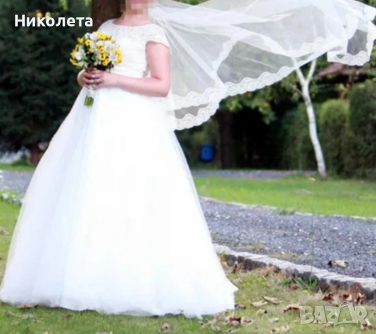 Бутикова булчинска рокля, снимка 9 - Сватбени рокли - 53943895