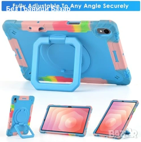 Нов кейс Калъф за Samsung Galaxy Tab S11 11 2025 360° стойка презрамка таблет, снимка 6 - Калъфи, кейсове - 54046996