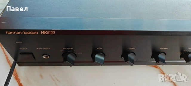 Harman Kardon HK 6100 — Стерео усилвател, профилактиран, топ звук!