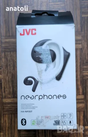 чисто нови JVC Bluetooth Nearphones, True Wireless  Charging Case, снимка 3 - Bluetooth тонколони - 49372140