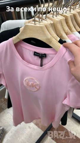 Michael Kors Дамска Тениска👚Дамска Блуза С Къс Ръкав Майкъл Корс Код E. Fashion-75