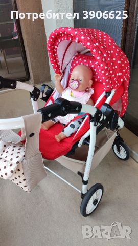 Adbor - Летен кош за бебешка количка за кукли Lily Sport, снимка 3 - Други - 45983674