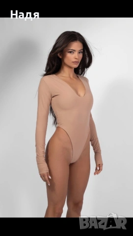 Promesa боди ЧЕРНО с етикет