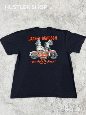Мъжка тениска HARLEY DAVIDSON. Размер XL, снимка 4 - Тениски - 53936249