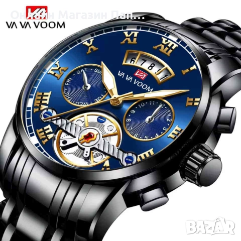 Мъжки кварцов часовник VA VA VOOM 2453, пълен календар, снимка 7 - Мъжки - 52349110