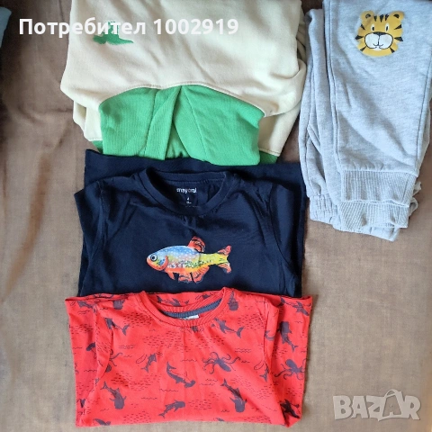 Детски дрехи за момче размери 98- 104 см. (цената е за всички 15 бр.), снимка 7 - Детски комплекти - 52973511
