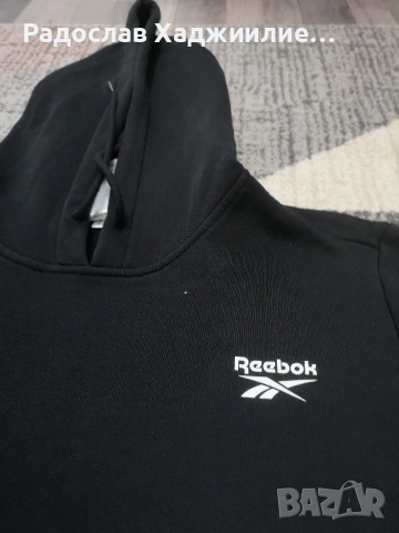 Горнище с качулка, суичър, hoodie Reebok