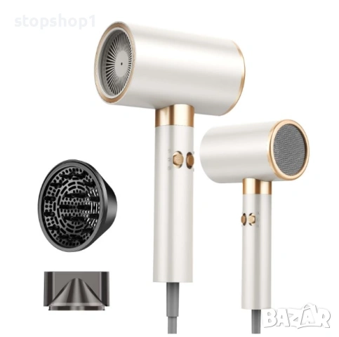 Сешоар, 2400 W, сешоар, има 500 милиона професионални йони с ефект против къдрене, сешоар има 3 нива