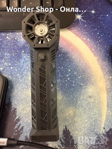 Мощен ръчен вентилатор,130000 RPM,200W, снимка 4 - Вентилатори - 50573368