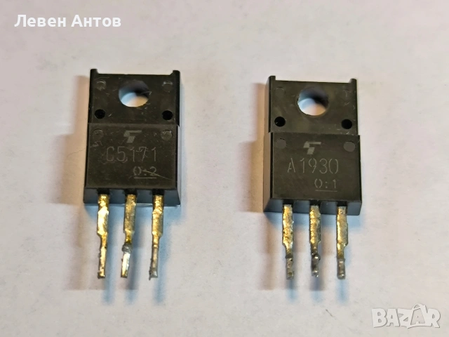 Оригинални Toshiba 2SC5198 2SA1941, снимка 3 - Други - 53859240
