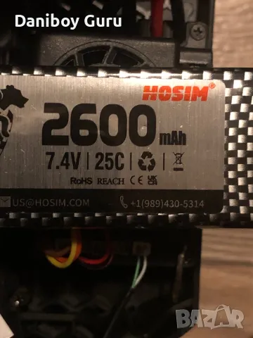 Hosim X07 безчеткови RC коли, 1:10 68+ KMH високоскоростна кола с дистанционно управление за възраст, снимка 15 - Друга електроника - 48167693