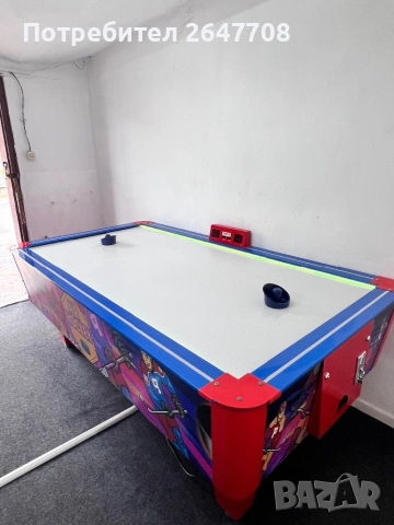 ПРОФЕСИОНАЛЕН Въздушен хокей с монетник, снимка 5 - Друга електроника - 51980734