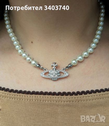 Колие на Vivienne Westwood , снимка 4 - Колиета, медальони, синджири - 45521362