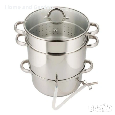 Соковарка, 8 л., неръжд. стомана R51260A, снимка 5 - Съдове за готвене - 53970966