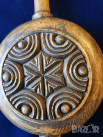 пирографирани: цилиндрична дървена изработка за малка бутилка сливова, бъклица и съд за подправки, снимка 7 - Други ценни предмети - 51244602