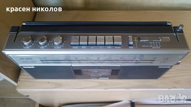 ITT RC-3600, снимка 7 - Радиокасетофони, транзистори - 53746747