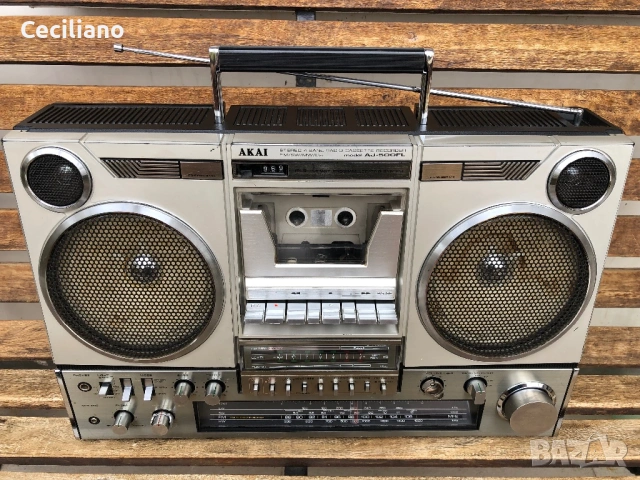 Радиокасетофон 💥 AKAI AJ 500 FL, снимка 9 - Радиокасетофони, транзистори - 53761388