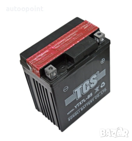 Акумулатор за мотор 6AH YTX7L-BS мотоциклет, мотопед и АТВ 