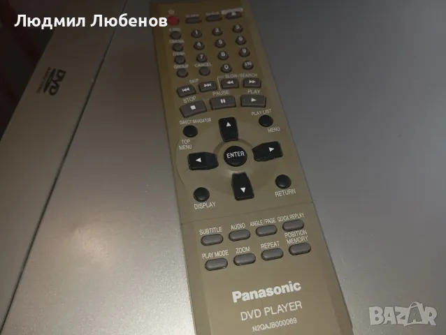 Dvd,sd,mp3 плеър Panasonic DVD-S35, снимка 8 - Плейъри, домашно кино, прожектори - 48186512