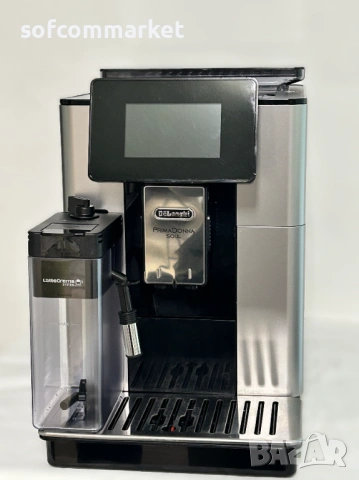 Кафемашина DeLonghi PrimaDonna Soul (ECAM 612.55.SB) – Като нова, с 6 месеца ГАРАНЦИЯ!