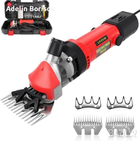 Електрическа машинка за стригане на овце и кози PAT JULIMG – 1000W, 6 скорости, професионални острие, снимка 3 - Други инструменти - 53645091