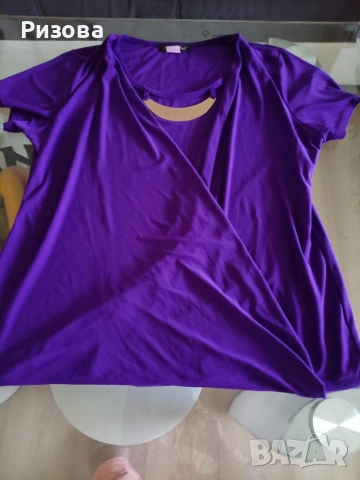 Подарявам дамски блузки, голям р/р, снимка 16 - Тениски - 54137969