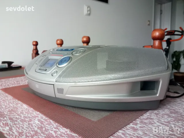 Мини уредба.Радиокасетофон+CD-Panasonic, снимка 4 - Аудиосистеми - 50354852