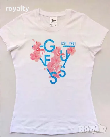 Guess дамски тениски Различни дизайни , снимка 12 - Тениски - 49460555