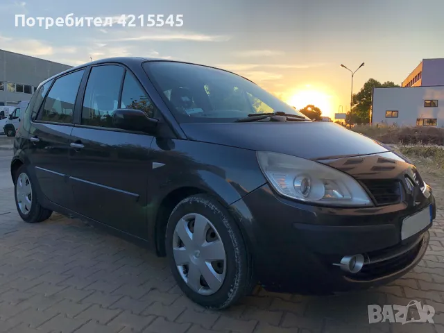 Renault Scenic II Газ, Автоматик, снимка 1 - Автомобили и джипове - 47045345