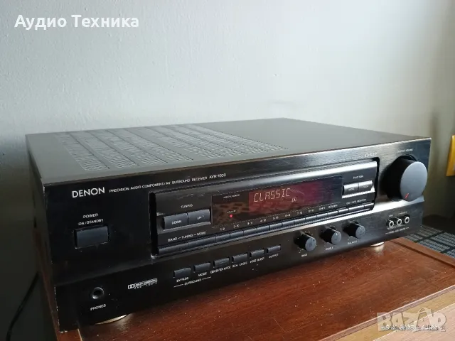 Ресивър (усилвател) DENON AVR 1000 Made in Japan. Перфектен!, снимка 4 - Ресийвъри, усилватели, смесителни пултове - 48985023