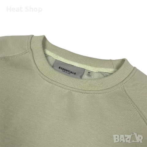 Мъжка блуза Fear Of God Essentials Reflective Logo Sweatshirt, снимка 5 - Блузи - 53186020