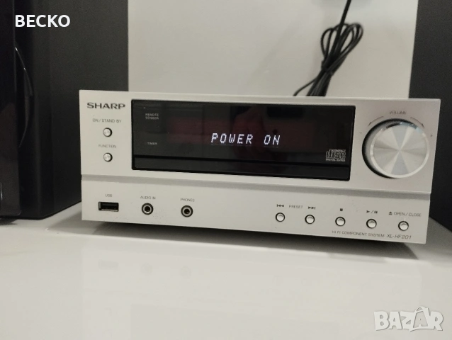 Аудио система Sharp XL-HF201PH, снимка 4 - Аудиосистеми - 53934625