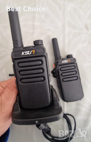 Уоки токи преносими двупосочни радиостанции KSUN X65, снимка 3 - Друга електроника - 52424500