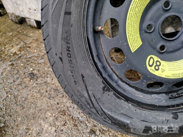 резервна джанта VW - 6J x 16 H2 ET43 и гума Nexen 205/60 R16 92V 2018г., снимка 5 - Гуми и джанти - 45641456