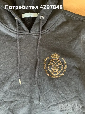 Оригинален женски суичър Ferre L размер, снимка 2 - Суичъри - 49485791