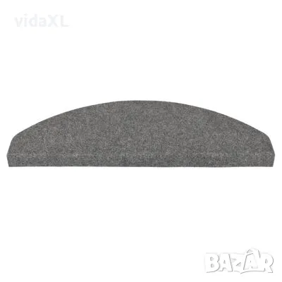 vidaXL Самозалепващи стелки за стъпала, 15 бр, 65x22,5x3,5 см, сиви(SKU:136397), снимка 5 - Други - 49419668