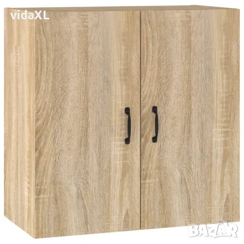 vidaXL Стенен шкаф, сонома дъб, 60x31x60 см, инженерно дърво(SKU:812900), снимка 1 - Шкафове - 49533117