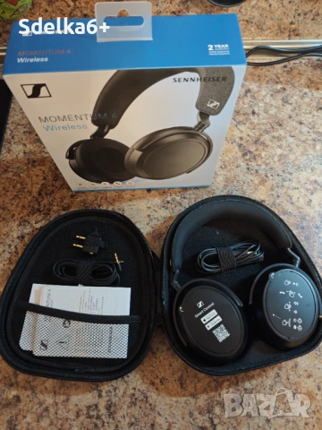 Нови слушалки Sennheiser Momentum 4, снимка 3 - Слушалки и портативни колонки - 54284089