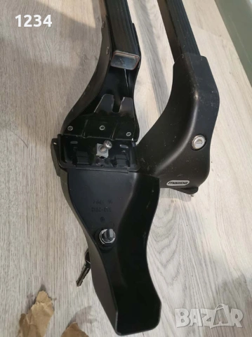 Оригинален алуминиев багажник за MAZDA 3 хечбек 2003-2008г, снимка 5 - Аксесоари и консумативи - 53774931